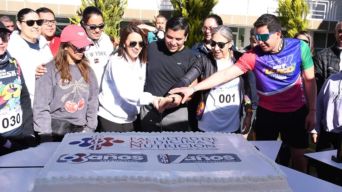 Exitosa XXXIII Carrera de 5 km en la FAMEN UJED por su 68.o Aniversario